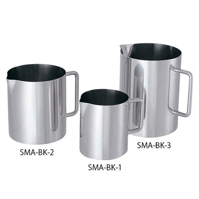 SUS316L 不锈钢烧杯 BK-SMA 1-5L NITTO KINZOKU 1-1906 62-1369