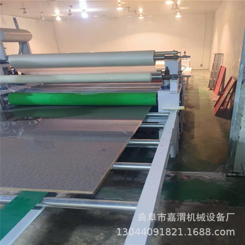 河北厂家供应分体贴面机木饰面装饰板贴面机大板热转印贴纸机