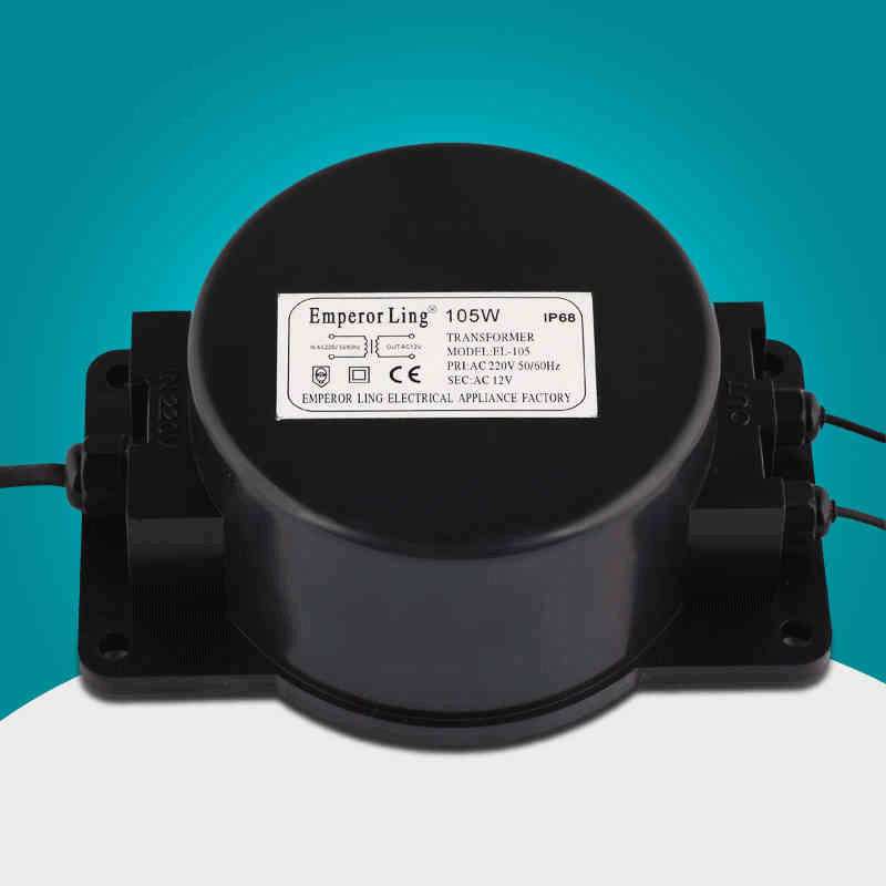 LED地埋灯水底灯户外灯具专用220V转12V/24V变压器防水降压器交流