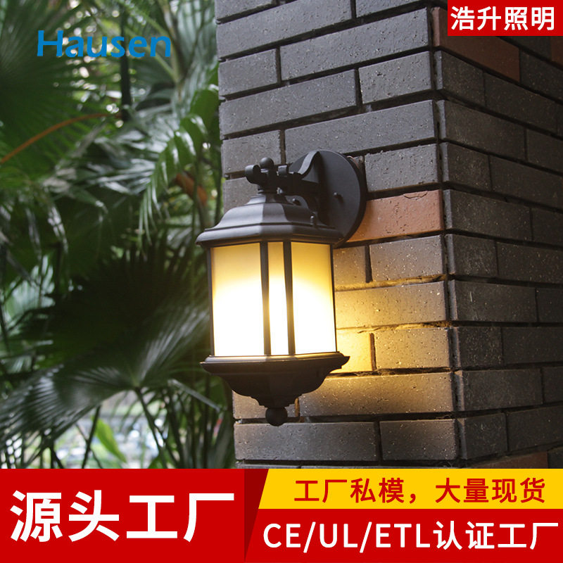 厂家直销欧式户外防水壁灯防水阳台灯室外灯景观庭院灯过道走廊