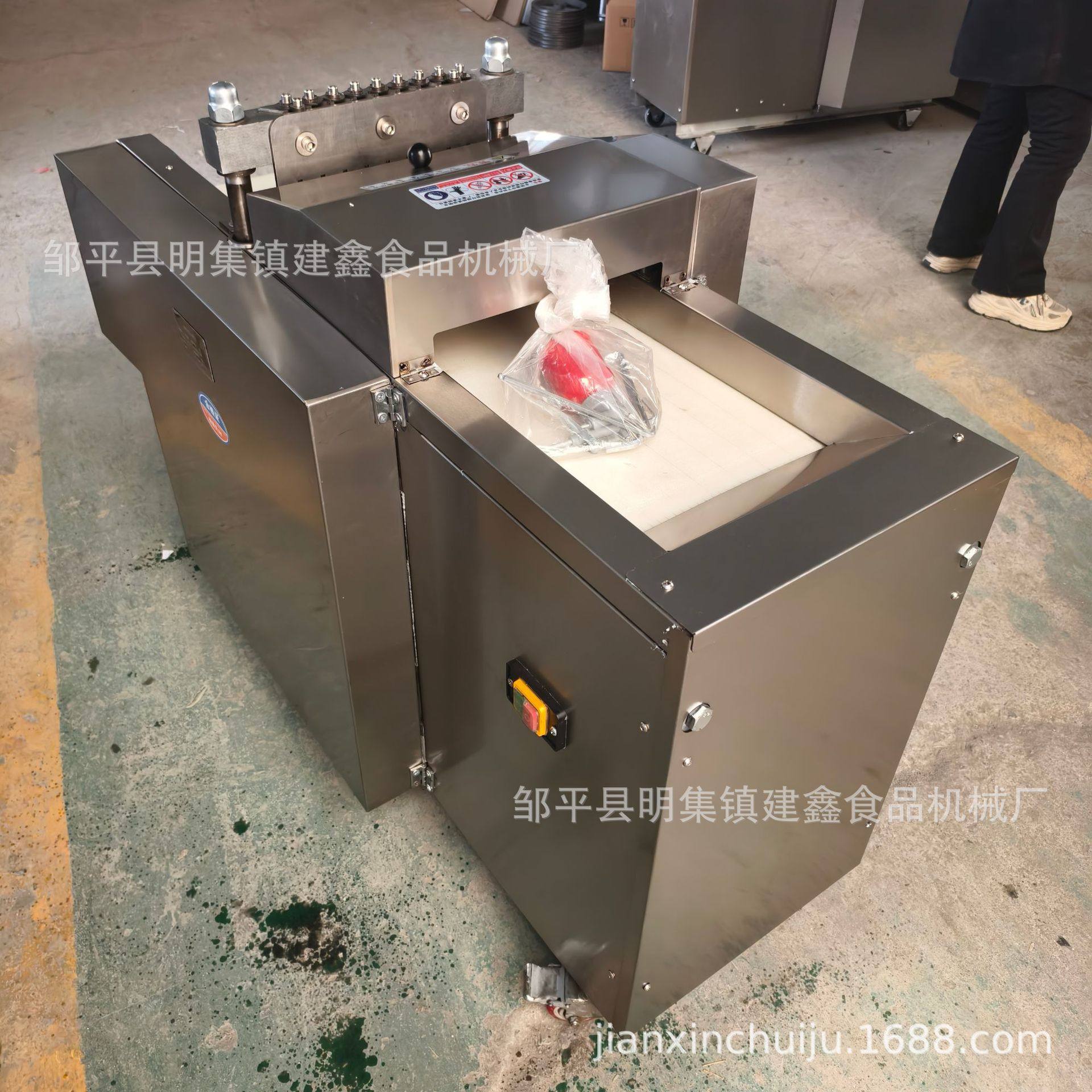 商用剁鸡块机冻肉切块机锯骨头机