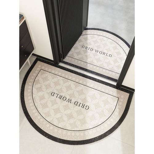 采购产品轻豪华和高端半圆形地垫，入口门垫，门垫，土脚垫，钢丝