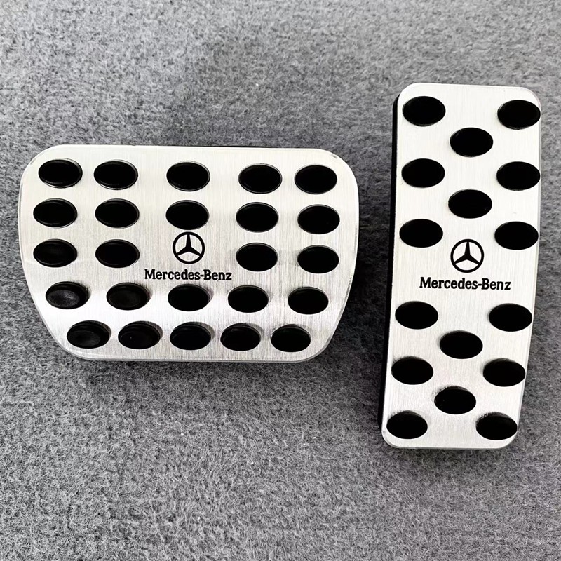 奔驰GL350油门刹j车脚踏板GL400GL450GL500GL550改装车内装饰用品