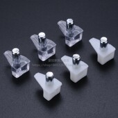 层板托衣柜橱柜家具配件层板锌合金支架隔板托架木板玻璃托钉 包邮