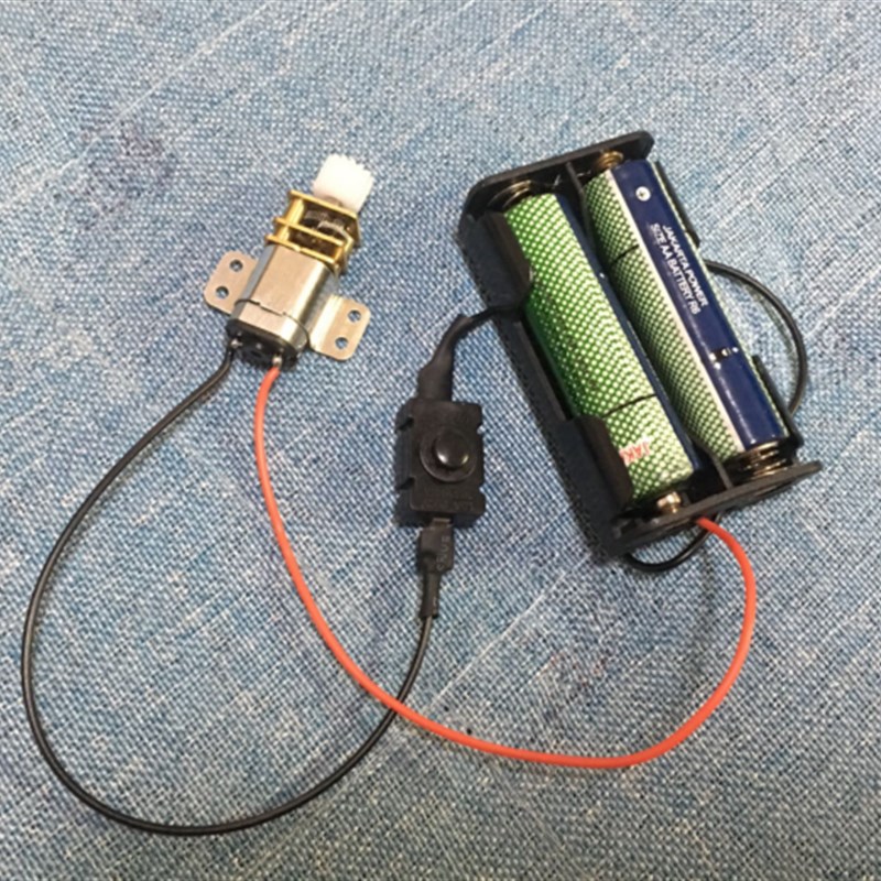 N20减速马达3V5V6V12V微型直流电机金属齿轮低速减速电动机正反转