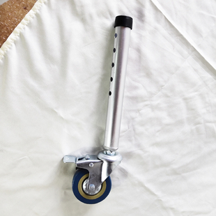 坐便椅改换轮子备用配件轱辘洗澡凳万向轮带刹车轮冲凉车小轮子便