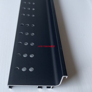 橱柜地柜免拉手带透气孔隐形下柜地柜铝合金L型免拉手可定制长度