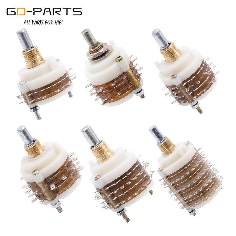 密封式旋转波段开关k档位音频切换开关2刀4档4刀6档2刀23档4刀23,电子元器件市场,旋转开关,淘宝优惠券,粉丝福利购,淘宝优惠卷