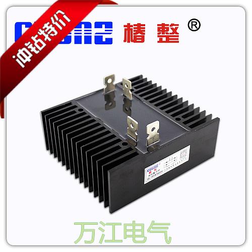 椿树QL150A 1600V单相u桥式整流器 大功率整流桥堆 散热器QL150-1