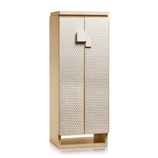 轻奢创意实木首饰珠宝柜落地高端设计师款别墅奢华家用保险柜防盗