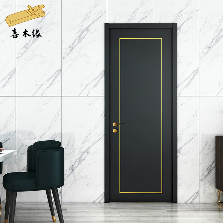 南京厂家书房门 实木门 家用烤漆卧室门 全屋实木复合门隔音门