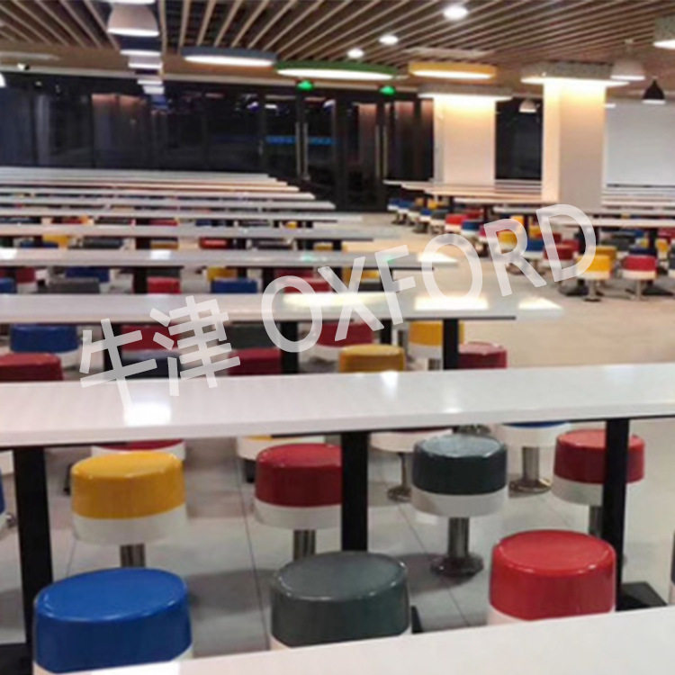 食堂餐桌椅玻璃钢餐桌椅厂家直供批发学校公共学生餐桌椅
