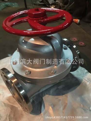 G41W-10R不锈钢法兰隔膜阀 不锈钢法兰隔膜阀 不锈钢衬胶隔膜阀