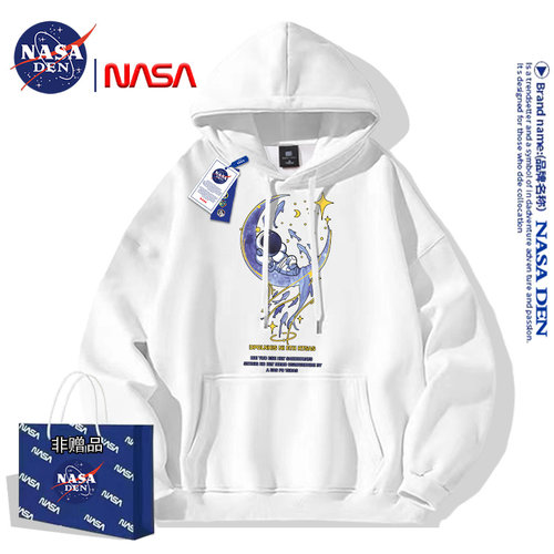 NASA联名美式重磅长袖卫衣男女款
