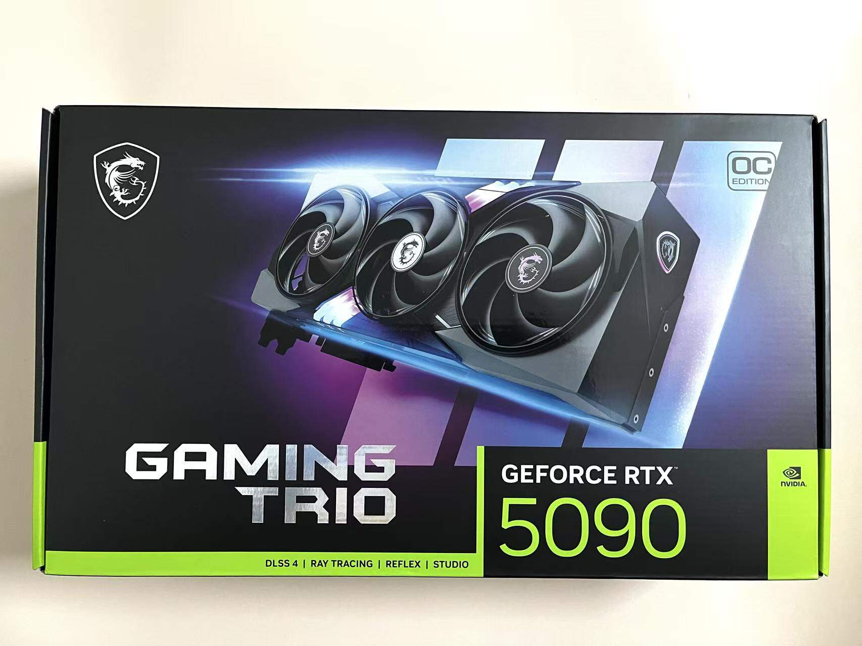 微星RTX5090魔龙显卡散热器，DIY手办摆件、模型展示、收藏、改装