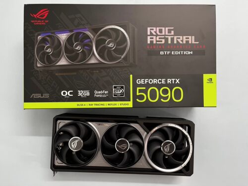 华硕ROG ASTRAL RTX5090黑夜神显卡散热器总成/摆件/手办/收藏