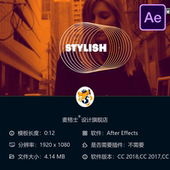 Bass Clap节奏AE片头模板现代动态文字动画4K快节奏动感开场特效