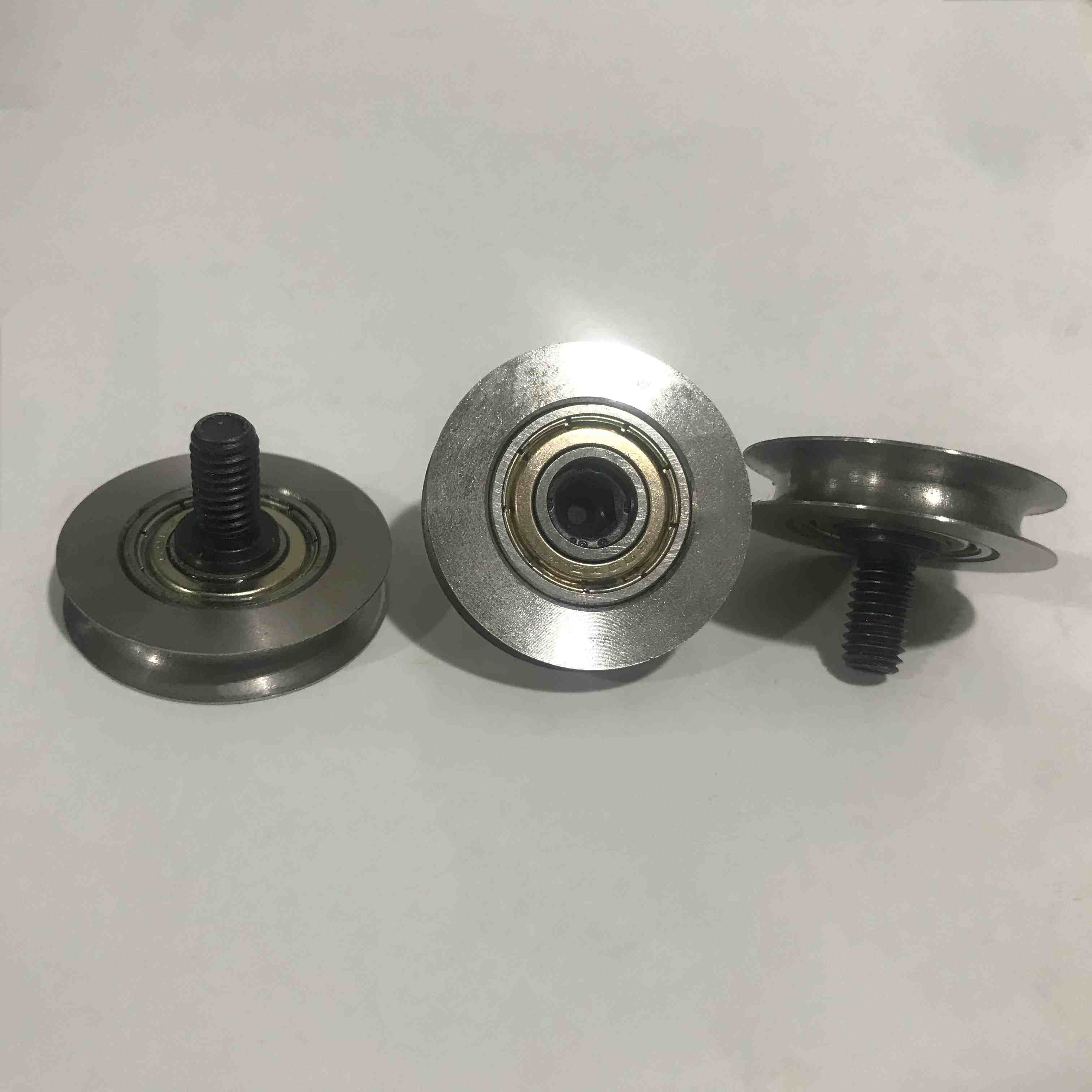 圆带轮/窄幅型/外螺纹轴承MBFN MBFNM/,/圆皮带用惰轮