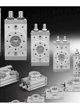 SMC MSQ10/20/30/50L2/L3齿轮条摆台旋转气缸