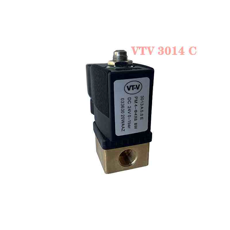 全新新款气动电磁阀VTV3014C12V高压21公斤AC220V二位三通10W24V