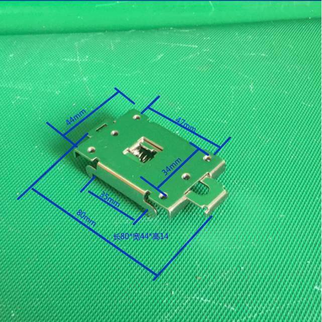 现货单相固态继电器35mmDIN导轨安装架R9912卡扣散热器镀亮镍,节庆用品/礼品,拉花,淘宝优惠券,粉丝福利购,淘宝优惠卷