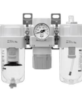 SMC AC10/20/30/40B-M5G/01G/02/G03/04/06-A气源处理器三联件