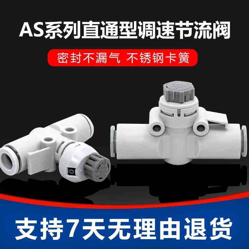 调速节流阀 AS1001F-04A/2001F-06A/AS2002FS FG/3002F-08-10-3