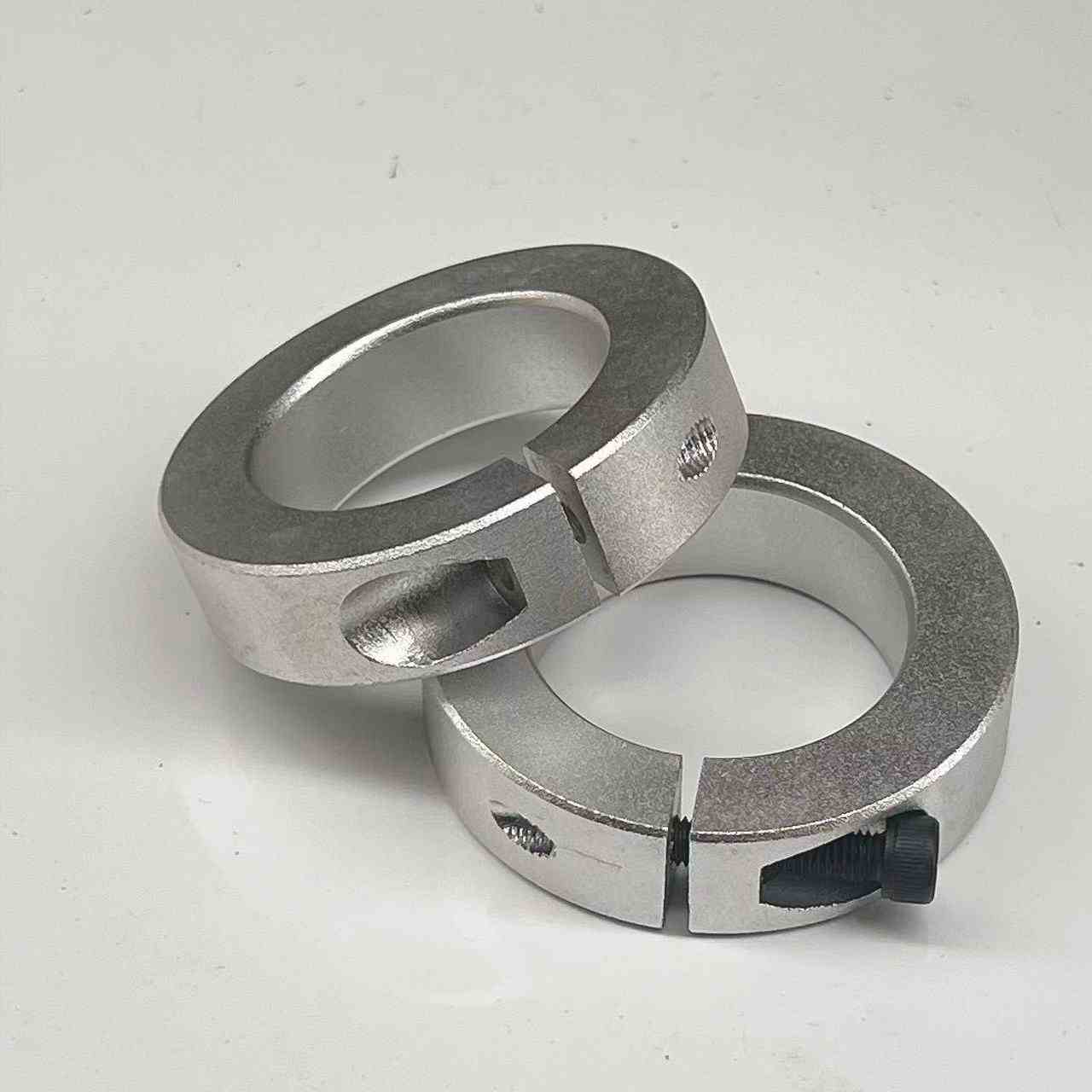 铝制开口型固定环光轴固定环夹紧环夹轴器轴套轴承定位SCS20SCS30