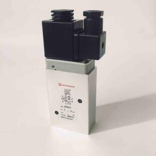 气动原件诺冠型电磁阀2623077二位五通板式气动换向阀AC220VDC24V