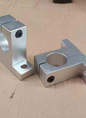 直线光轴立式承导轨道滑块动杆光杆固定支架法兰轴承支座SK151718