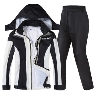 套装 125摩托车雨衣套装 男式 户外骑行机车防暴雨男装 薄款 雨衣雨裤