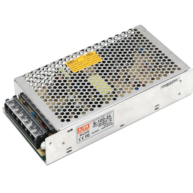 明伟220V转直流开关电源S-350W-24V35W50W60W100W输出5V12V变压器