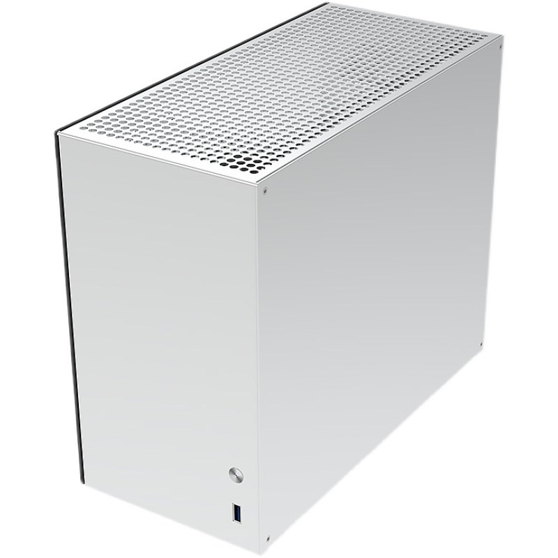 小喆优品C2P全铝合金MATX主板ATX电源机箱侧透显卡风冷迷你台式机