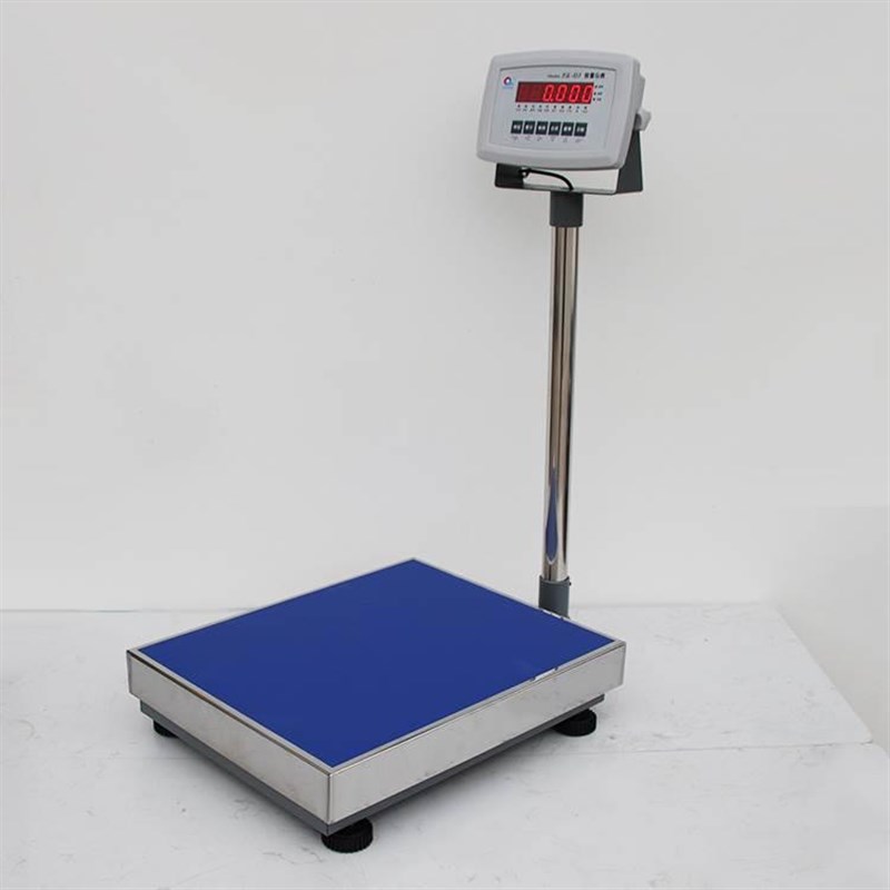 上海浦春电子台秤TCS-100/150//200/300/500kg公斤电子秤计重台称