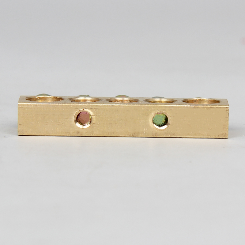 7*11地排5P孔接线端子排电线接地铜排配电箱零地排接线柱接线排