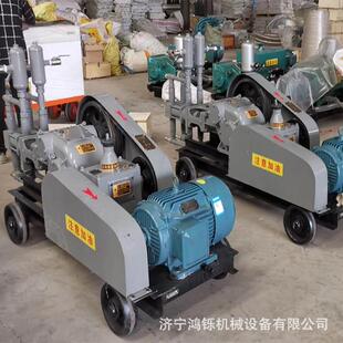 双缸灰浆泵 高压水泥注浆泵 3/5型活塞灰浆泵