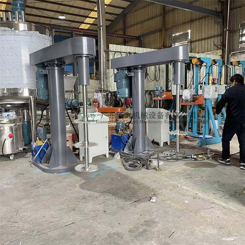 厂家支持验厂高速立式液压升降分散机 半自动涂料油漆实搅拌桶