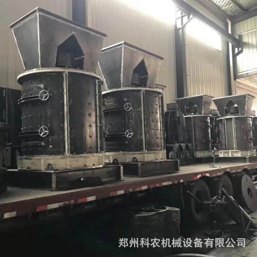 厂家时产100吨立轴数控板锤制砂机优势沙子粗细可根据需要调节破