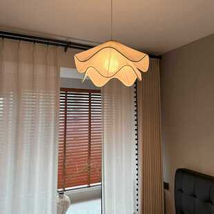 ?法式吊灯客厅灯主灯卧室灯感北欧奶油风简约温馨浪漫主卧灯