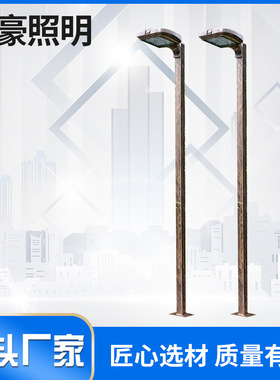 庭院灯户外防水3米led7字型铝型材景观灯别墅公园小区庭院灯路灯
