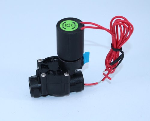 赞臣优质3分3/8寸常闭先导式迷你水处理塑料阀AC24V220VDC12V24V