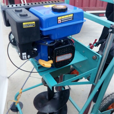 螺旋离心式植树挖坑机 四冲程式种树打眼机 造林绿化栽树打坑机