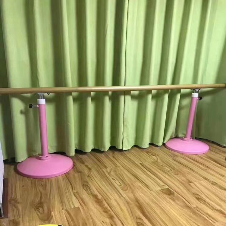 舞蹈把杆移动示可自由升降强抗压大底座成人儿童练功用压腿杆批发