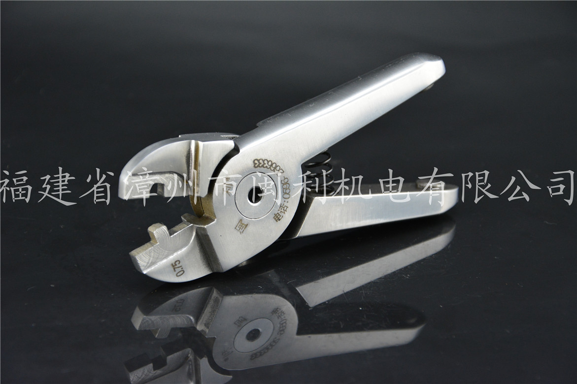 闽利气动压线钳端子钳AR7P1-1.25钳头HS-30YM300YM480气动专用