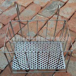 铁艺免打孔不锈钢挂篮勾篮带 整理篮置物篮