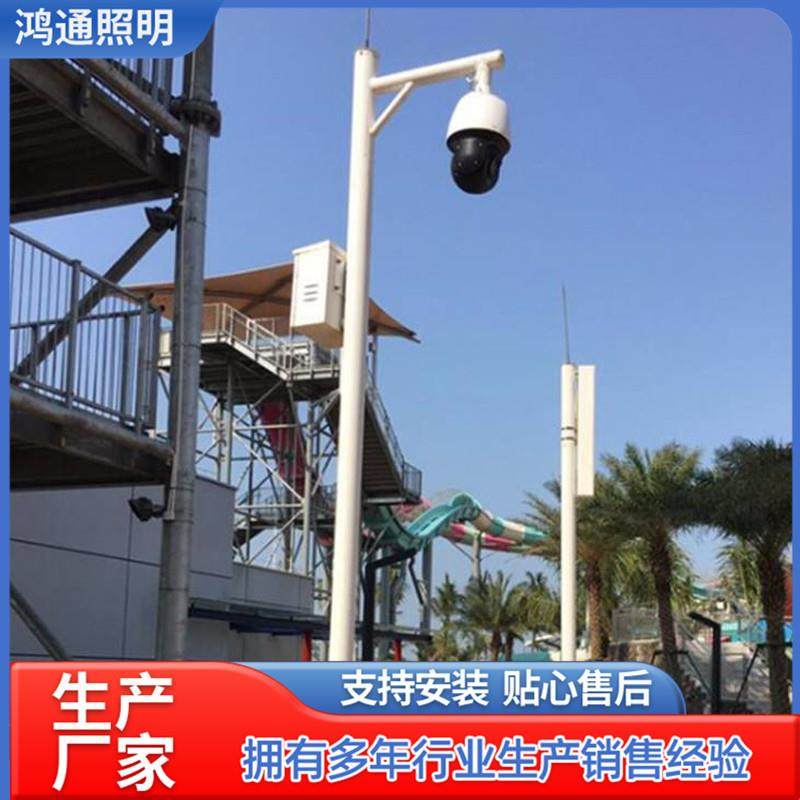监控立杆分段拼接组合3米3.5米4米5米6米2立柱户室外工程专用灯杆