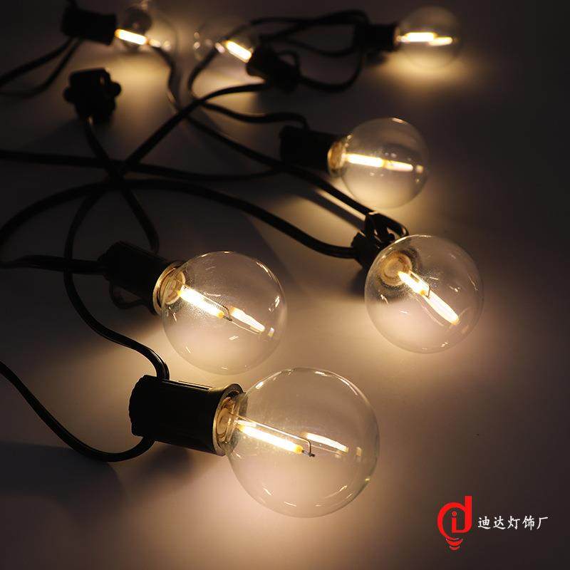 亚马逊热销品G40led灯串25ft25灯户外装饰灯串