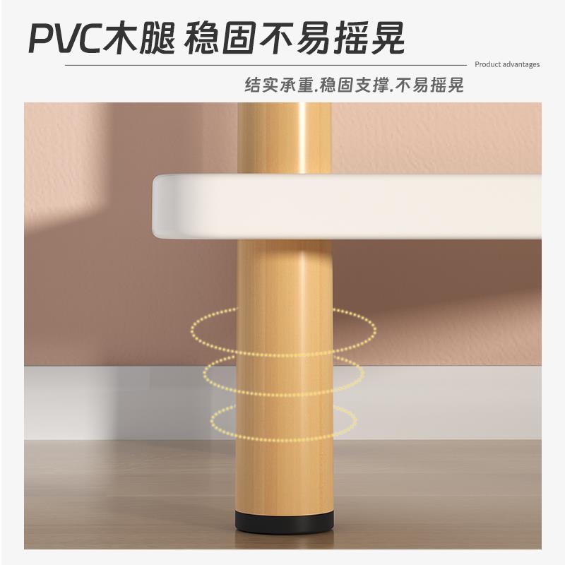 小桌子沙发边几侧边柜客厅家用出租屋可移动茶几置物架方桌床头桌