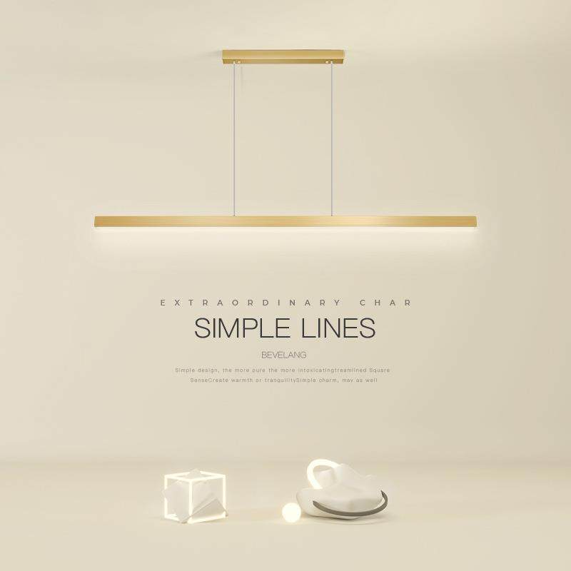 轻奢餐厅灯简约现代吧台前台灯创意个性线条led灯具家用房间吊灯,金属材料及制品,金属加工件/五金加工件,淘宝优惠券,粉丝福利购,淘宝优惠卷