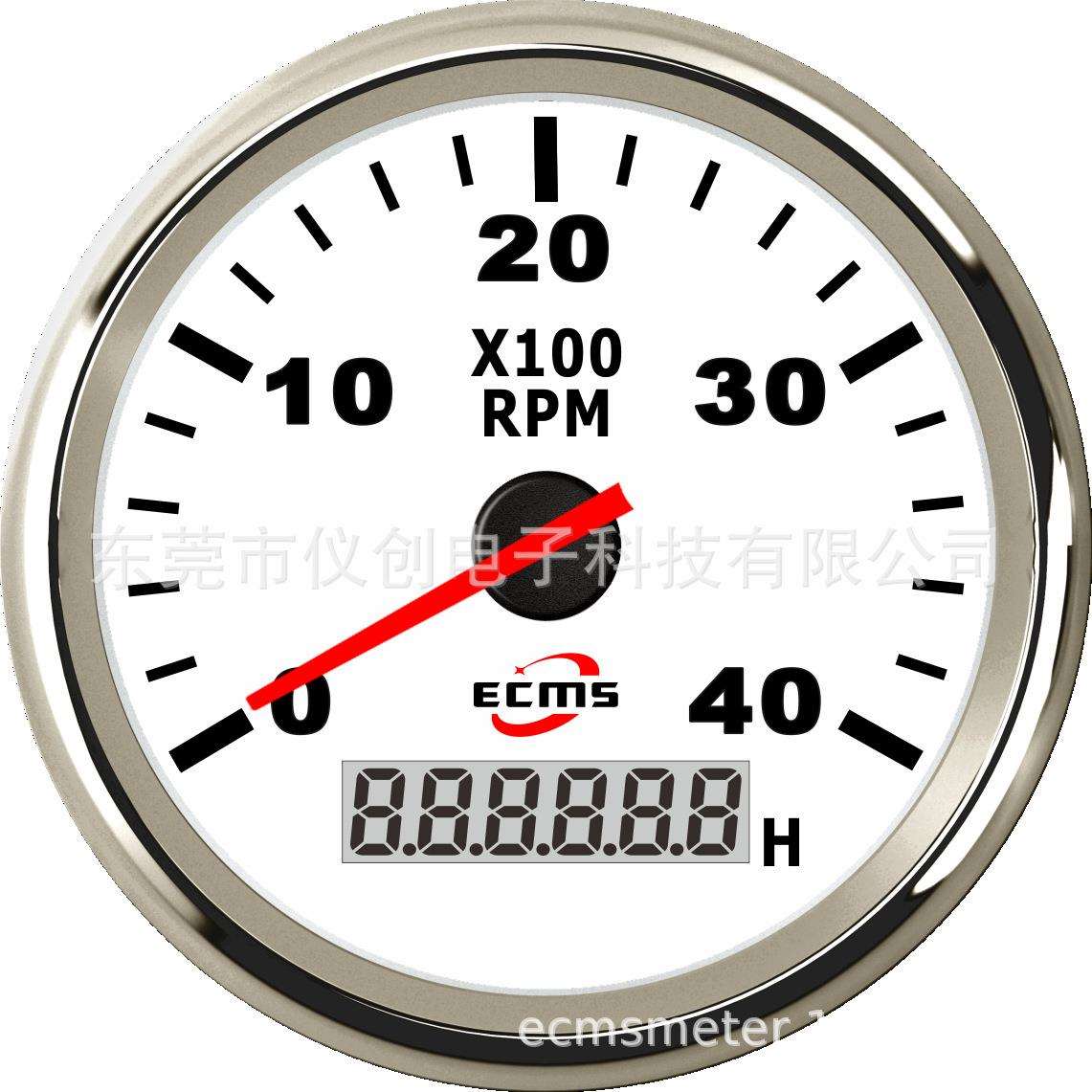 指针式转速表4K-WS 白色刻度盘